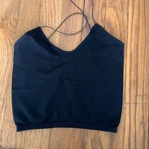 Black bralette
